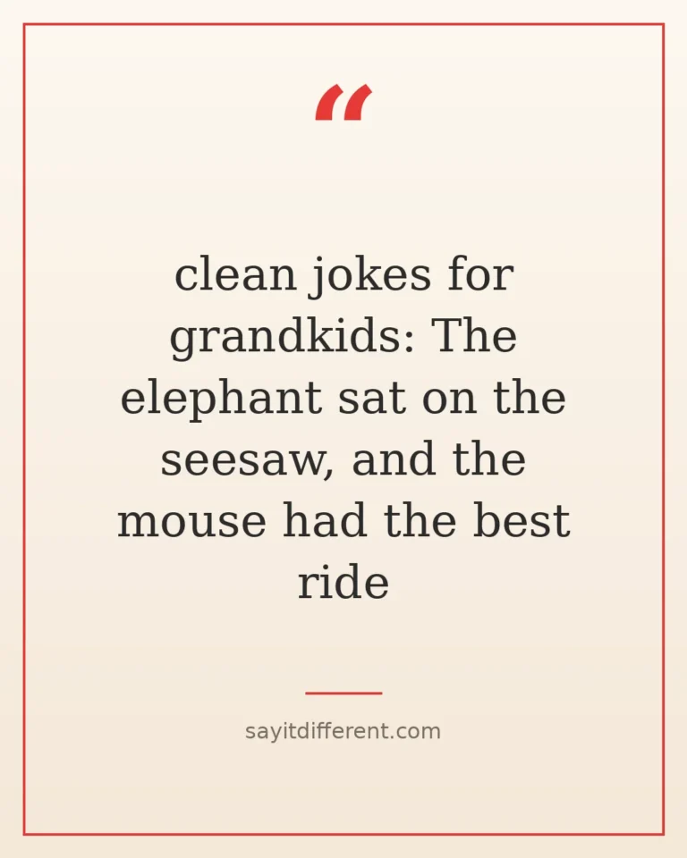80 clean jokes for grandkids to tell on every visit