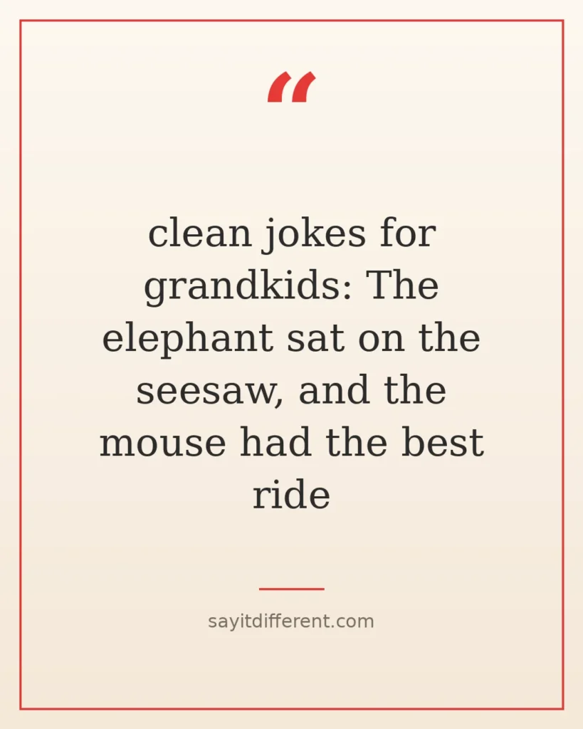 80 clean jokes for grandkids to tell on every visit