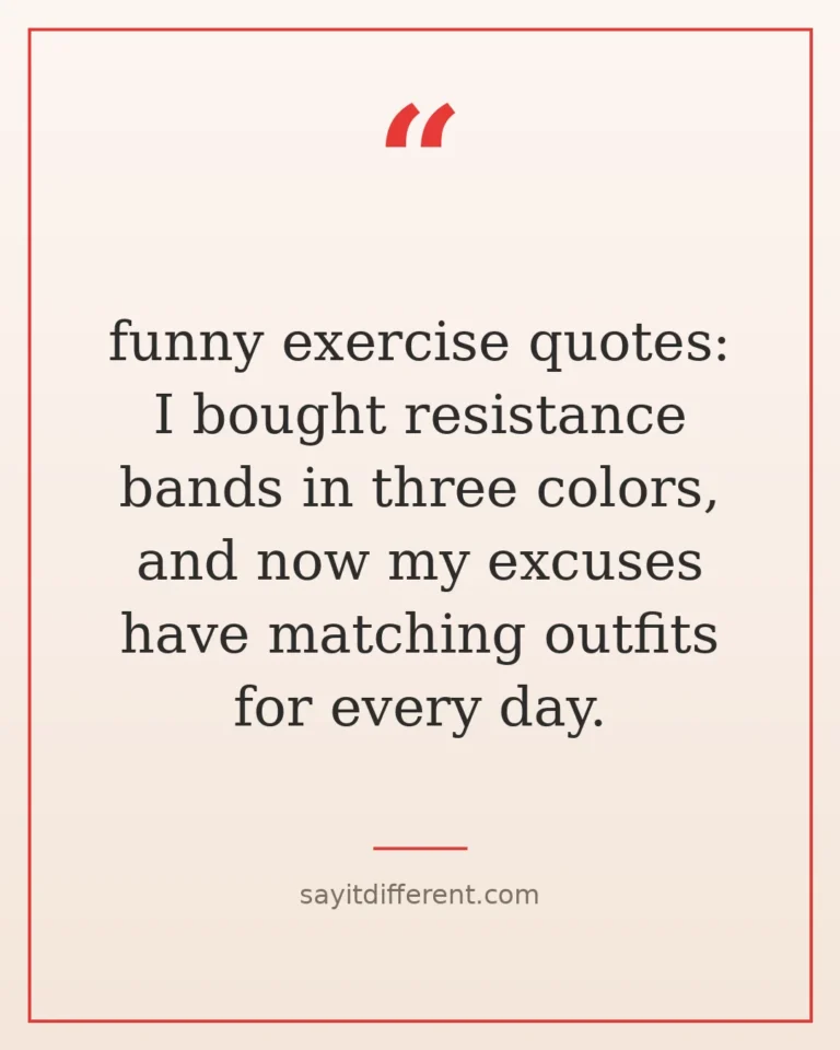 70 funny exercise quotes
