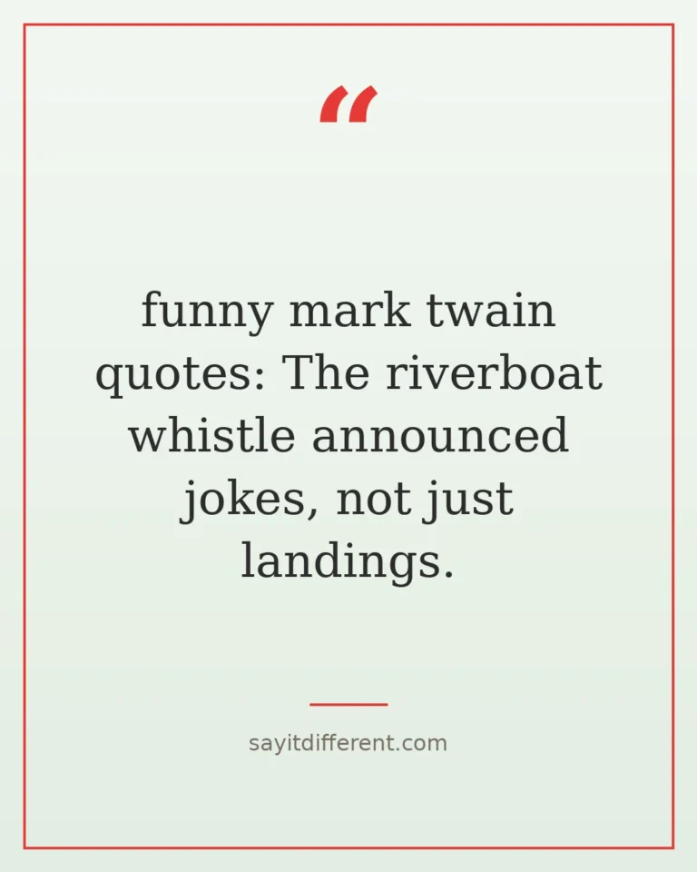 70 Funny Mark Twain Quotes