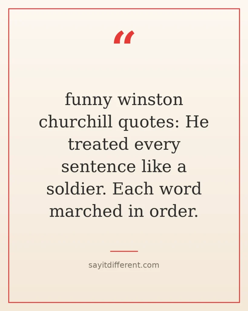 70 funny winston churchill quotes