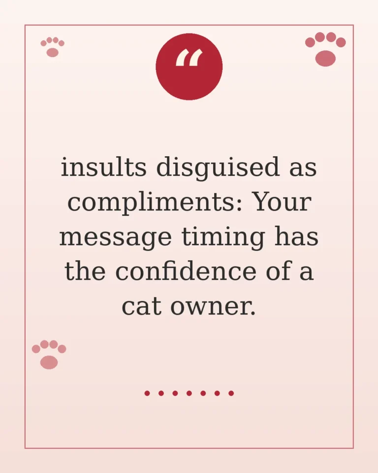 70 Insults Disguised as Compliments