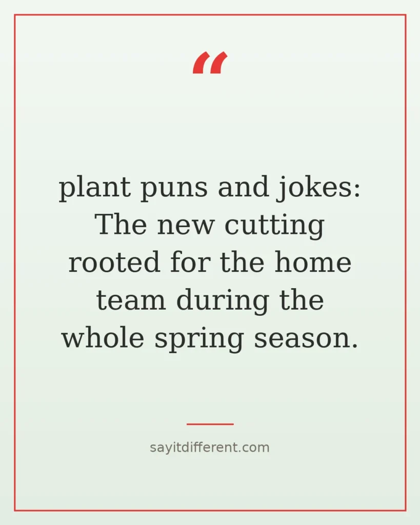 70 plant puns and jokes